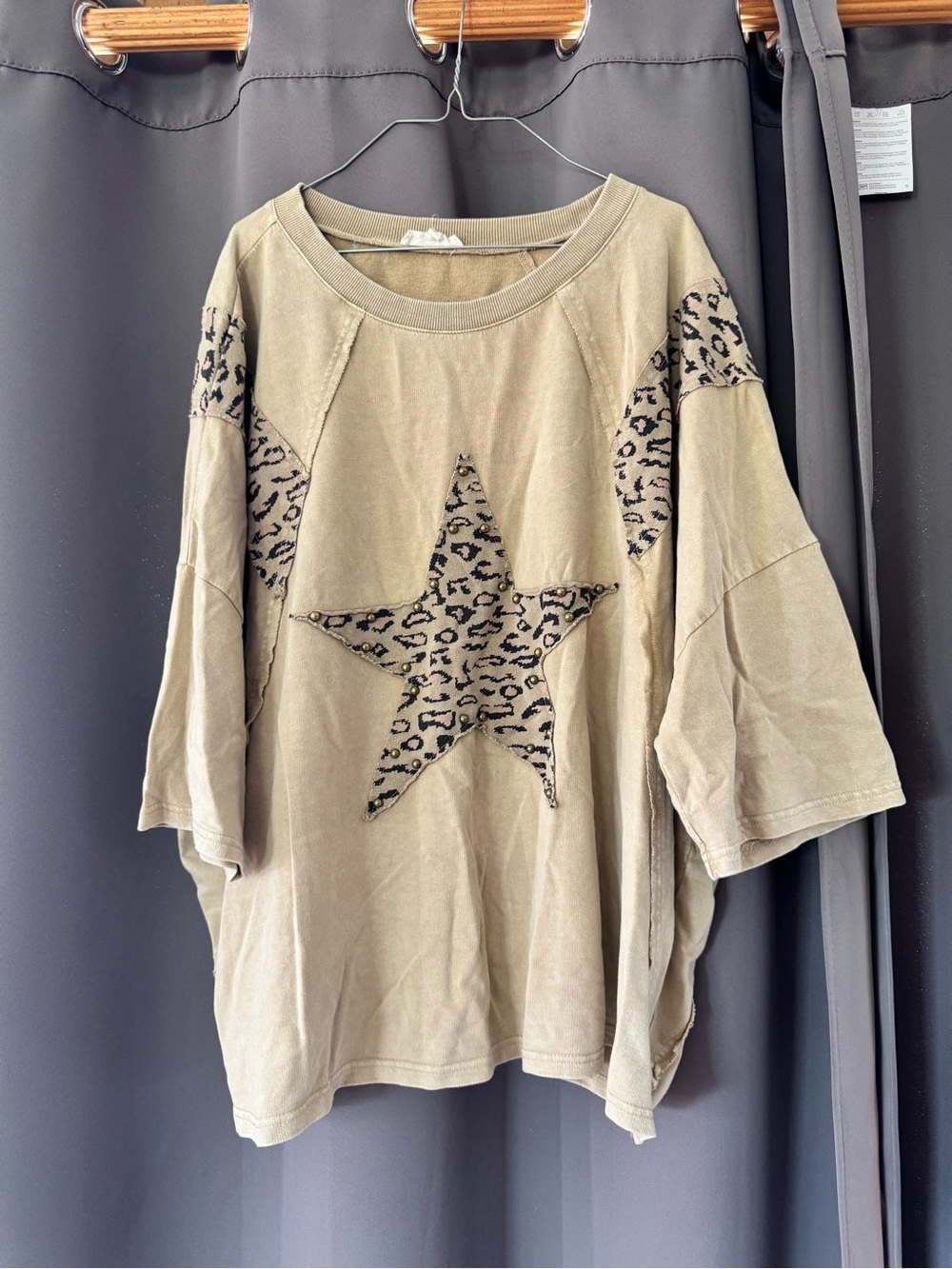 Easel Oversized Star Shirt